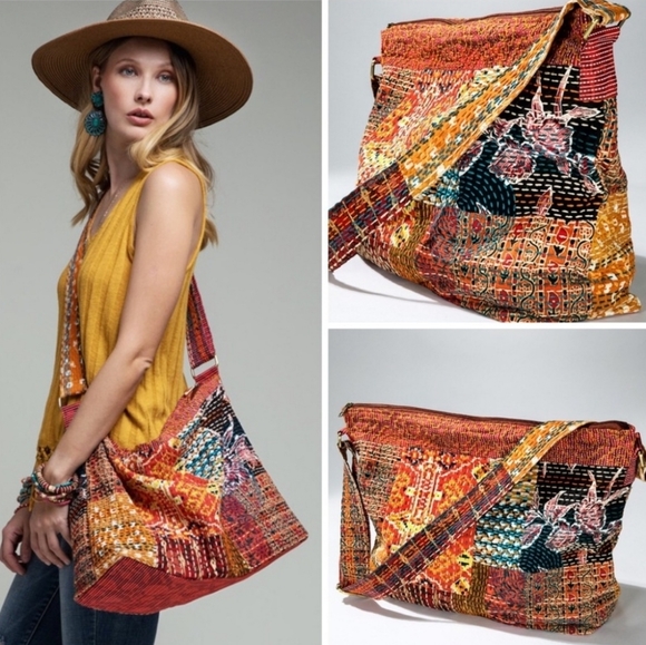 ruggine Handbags - Festival Boho Chic Patchwork Tote